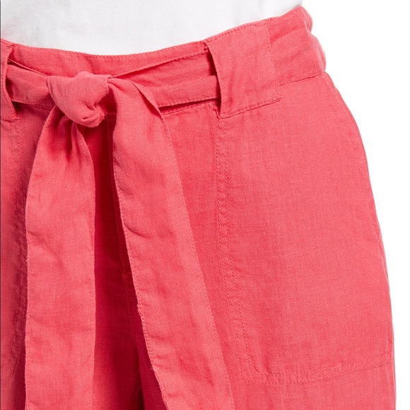 Nordstrom Caslon New Belted Linen Pants - Picture 2 of 4